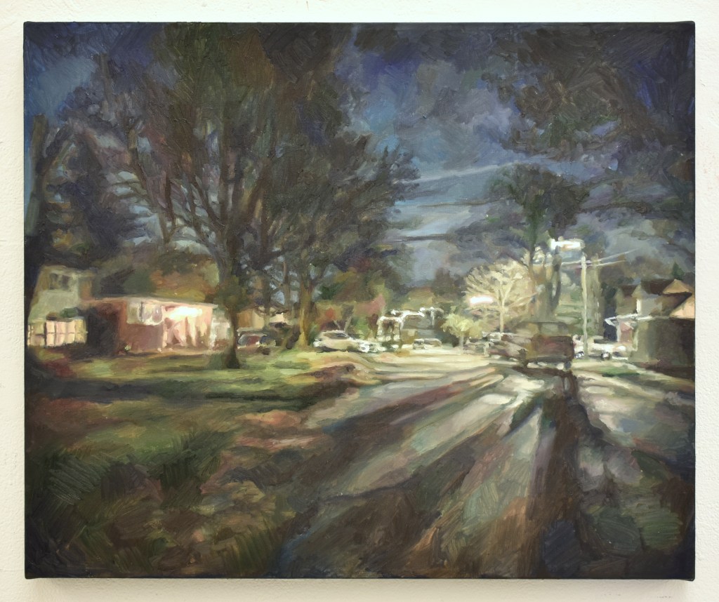 NV Aftermath, 2023, Oil on canvas,