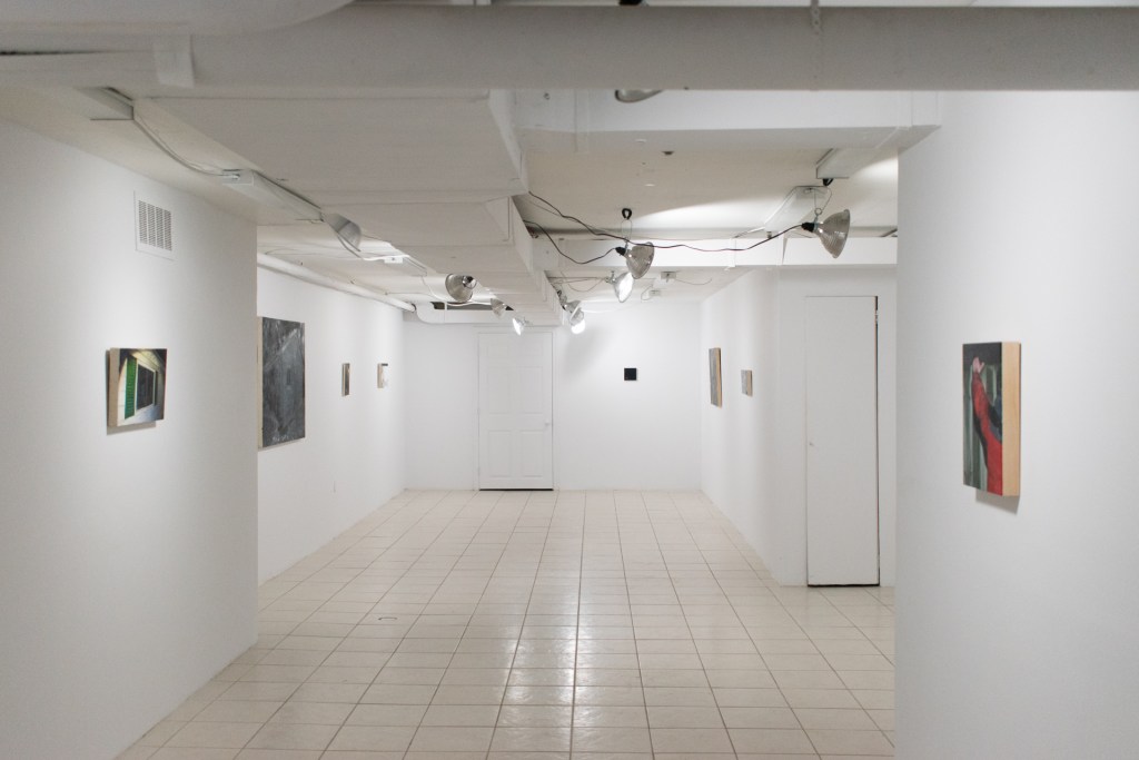 Ontario Gothic, The Plumb, Toronto, 2026. Duo show with Haley Meyer, curated by Joshua Rogin. Documentation by Philip Ocampo.