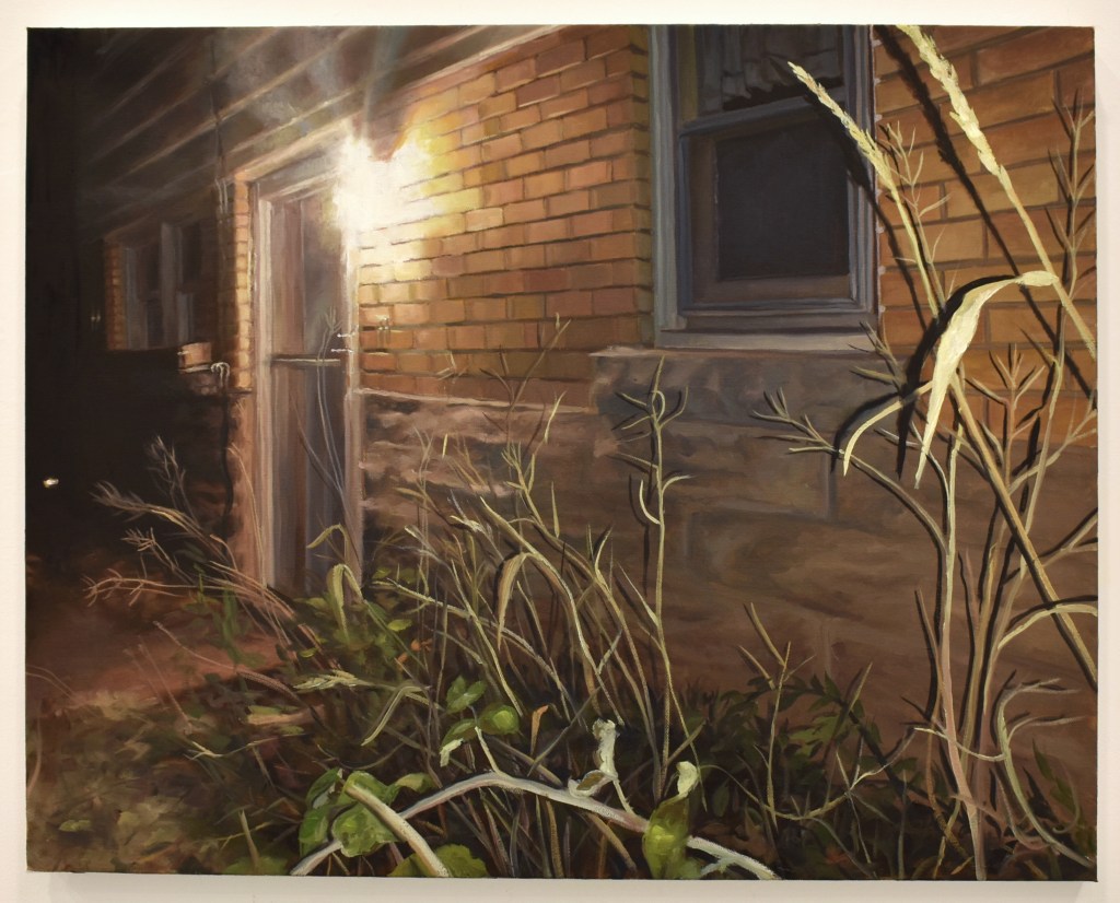 Visit 8, 2024, Oil on canvas, 24" x 30"