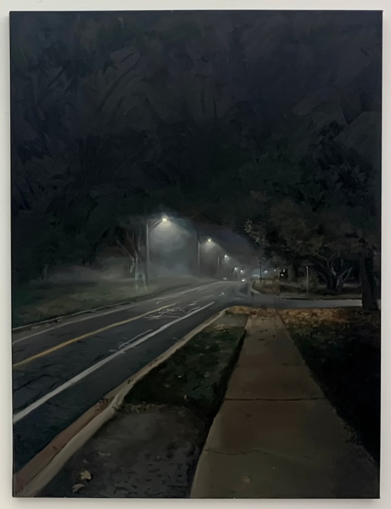 No one there, 2023, Oil on canvas,