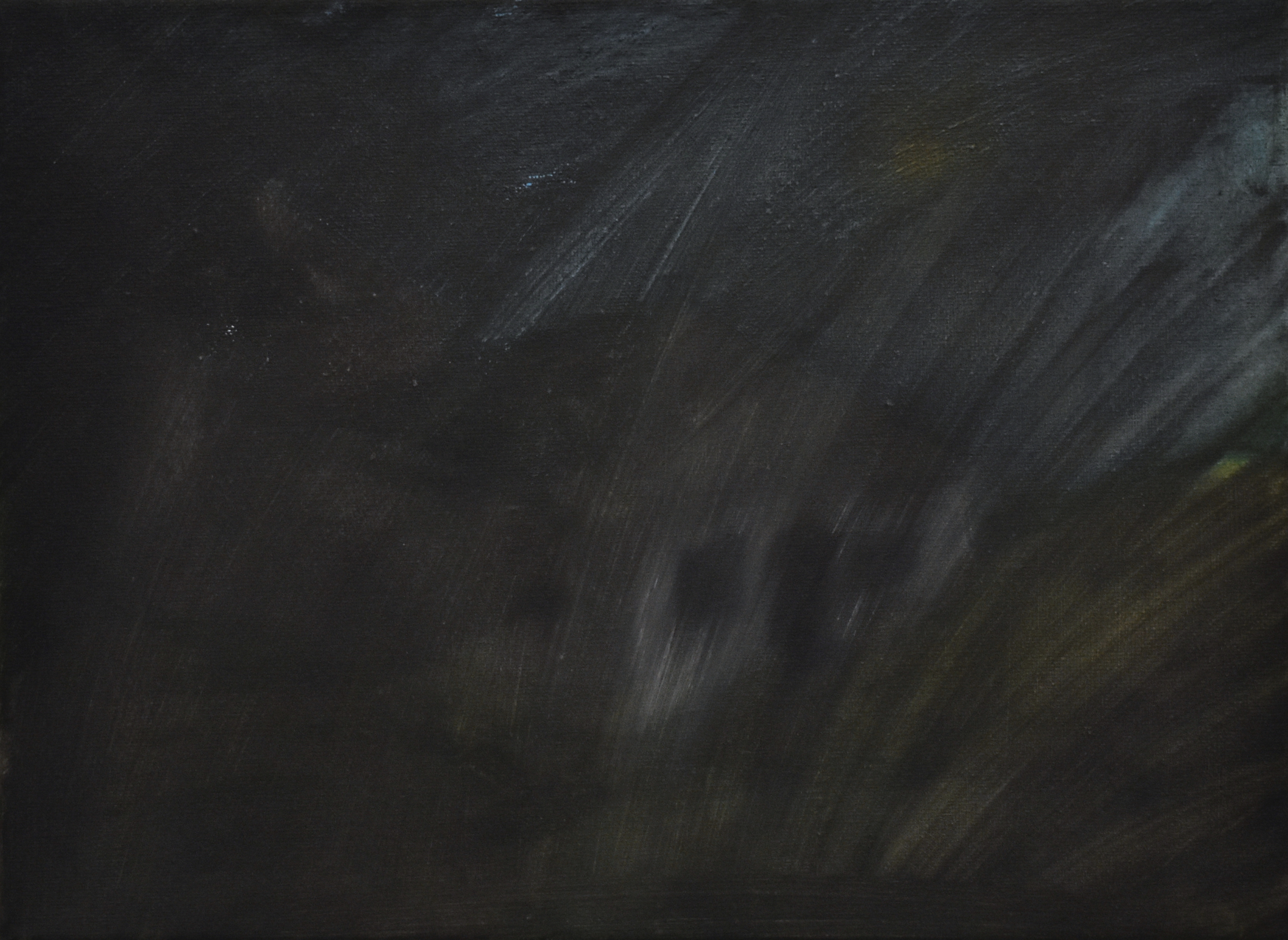 House, 2023, Acrylic on canvas, 8" x 12"