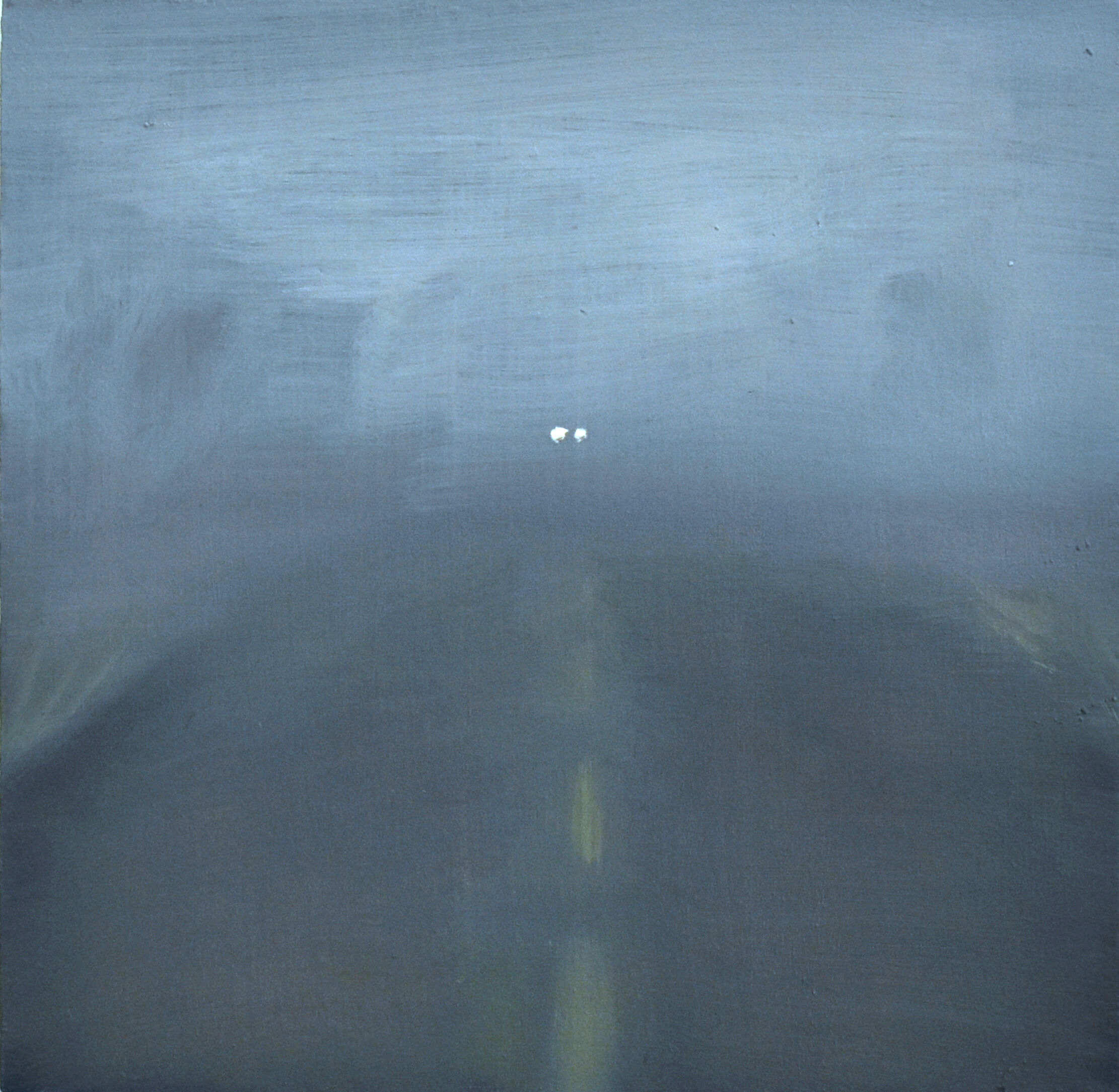 The Mist , 2023, Oil on canvas, 5" x 5"