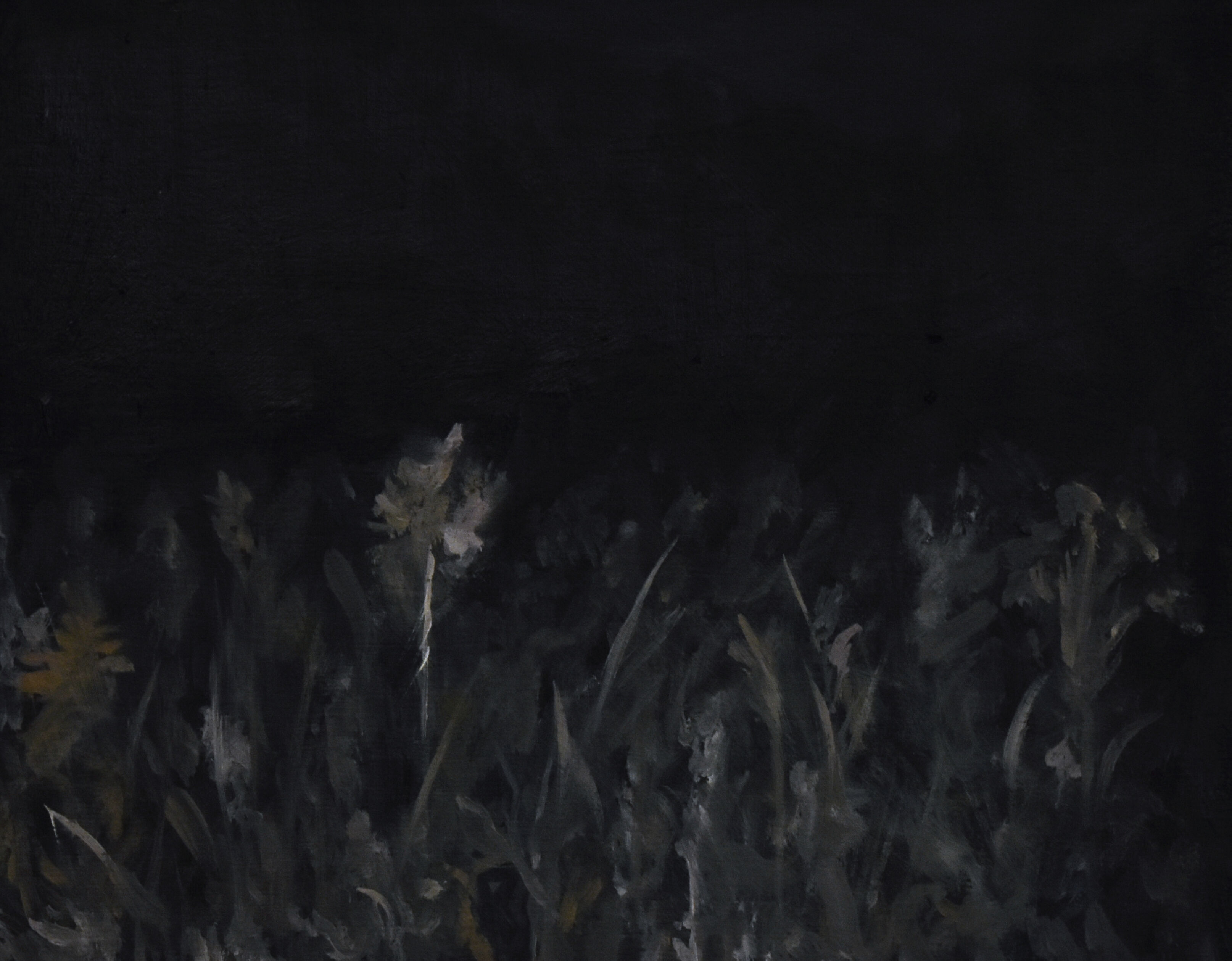 Space 4, 2023, Oil on wood panel, 6" x 8"